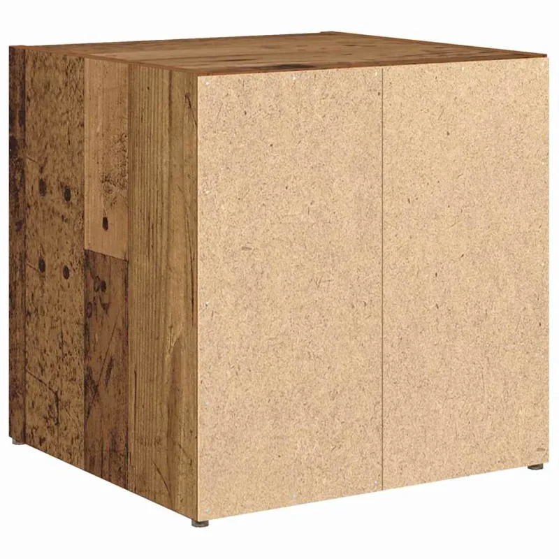 TV spintelių komplektas 4 pcs Senovinis medis 37 x 35 x 37,5 cm