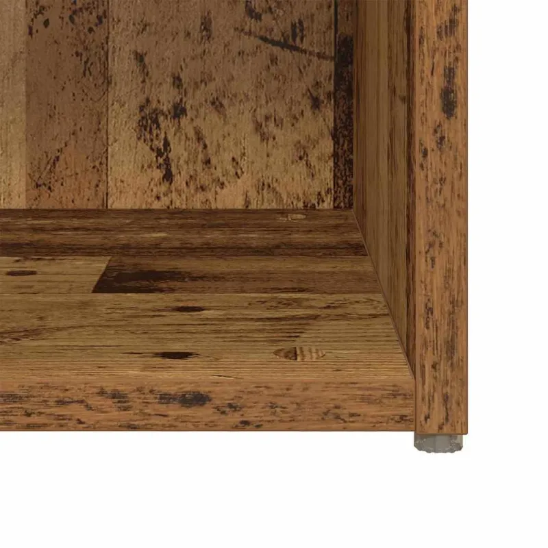 TV spintelių komplektas 4 pcs Senovinis medis 37 x 35 x 37,5 cm