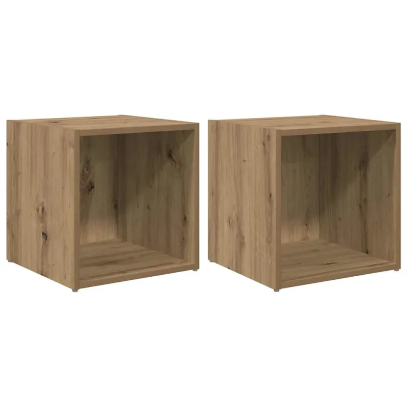 TV spintelių komplektas 2 pcs Amatininkų ąžuolas
