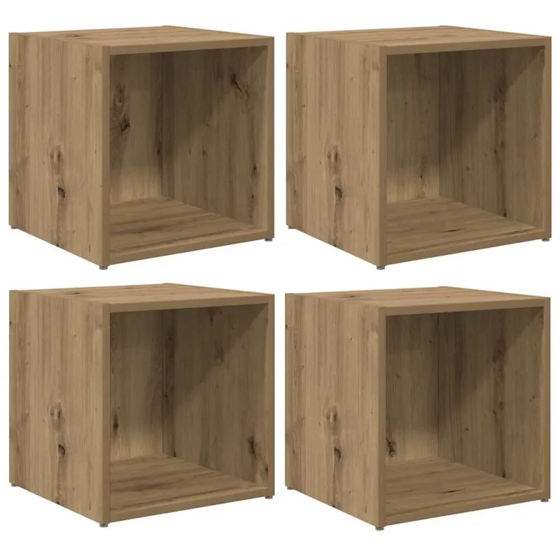 TV spintelių komplektas 4 pcs Amatininkų ąžuolas