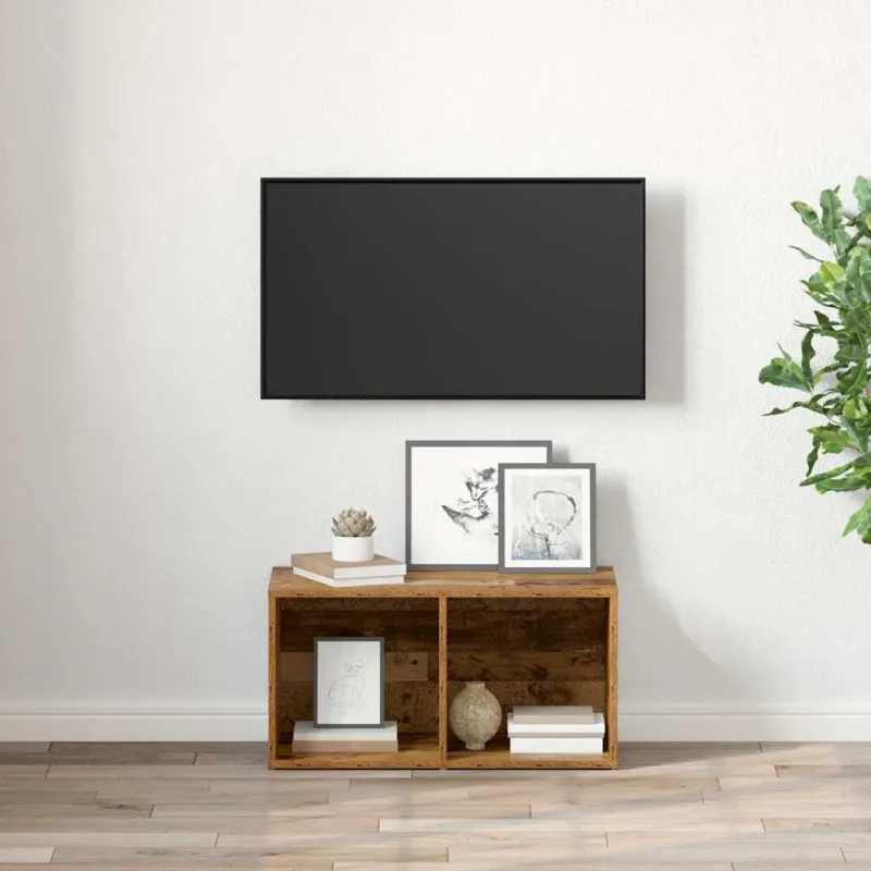 TV spintelių komplektas Ruda 72 x 35 x 37 cm Apdirbta mediena