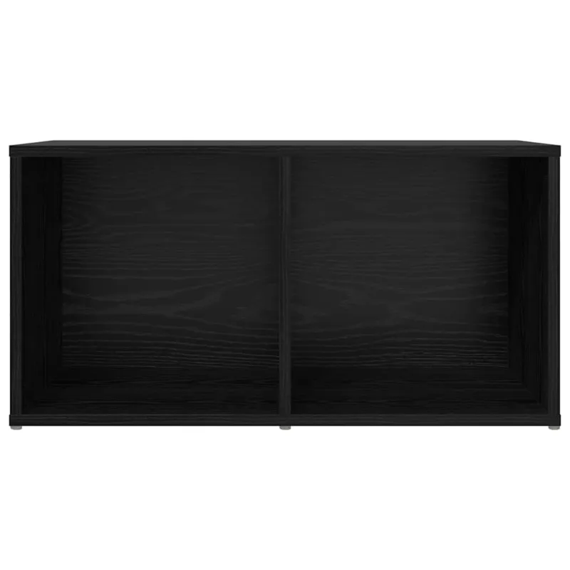 TV spintelių komplektas Juoda 72 x 35 x 37 cm Apdirbta mediena