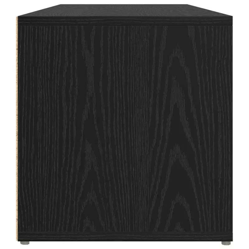 TV spintelių komplektas Juoda 72 x 35 x 37 cm Apdirbta mediena