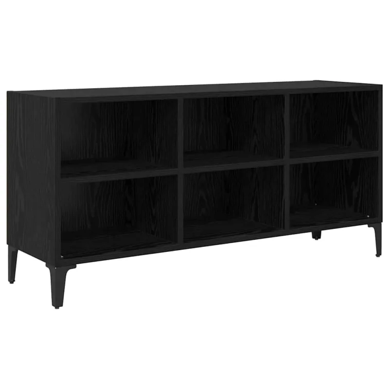 TV spintelių komplektas Juodas 103,5 x 30 x 50 cm