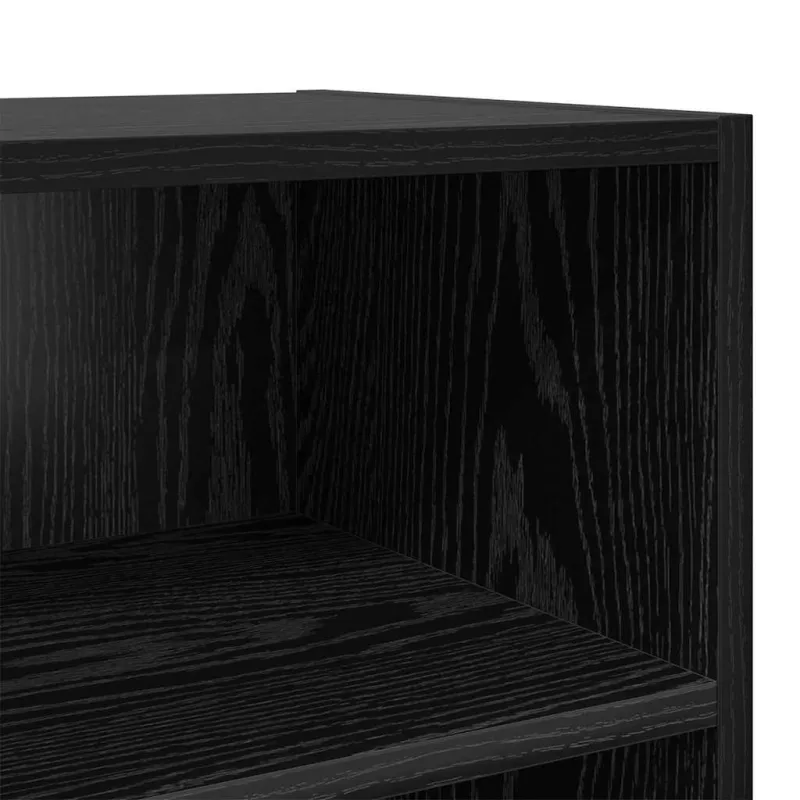 TV spintelių komplektas Juodas 103,5 x 30 x 50 cm