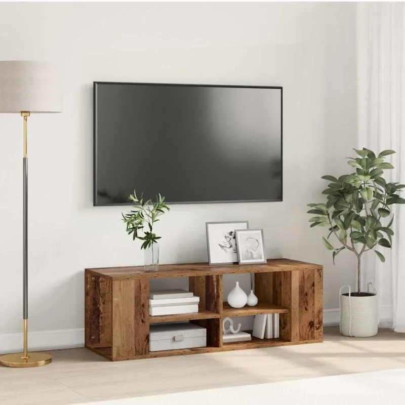 TV spintelių komplektas Senovinis medis 102 x 35 x 35 cm