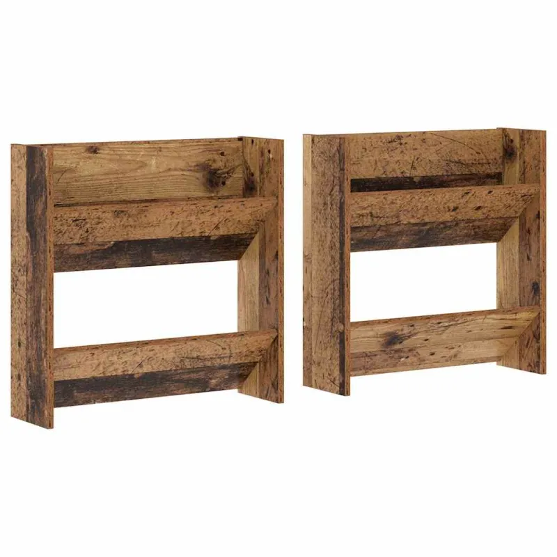 Batu skrynia 2 pcs Senas medis 60 x 18 x 60 cm Apdirbta mediena