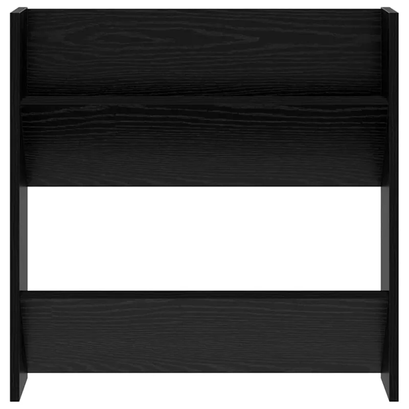 Batu skrynia su lentyna 2 pcs Juodas ąžuolas 60 x 18 x 60 cm