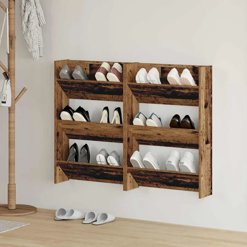 Batu skrynia 2 pcs Senas medis 60 x 18 x 90 cm Apdirbta mediena