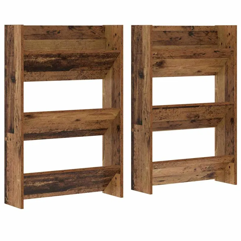 Batu skrynia 2 pcs Senas medis 60 x 18 x 90 cm Apdirbta mediena