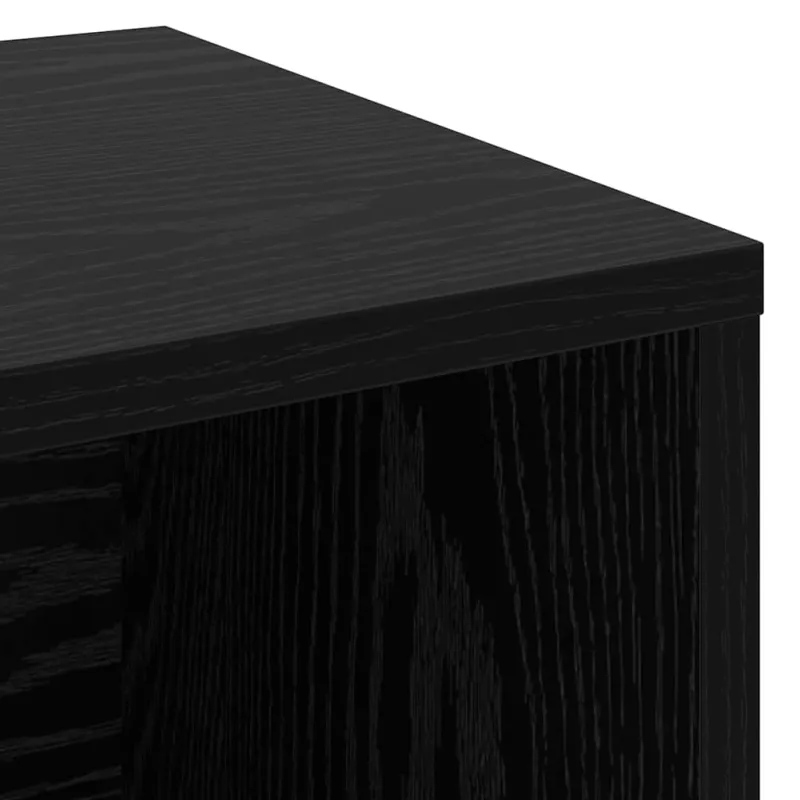 Batų suolelis su lentyna Juodas ąžuolas 103 x 30 x 54,5 cm