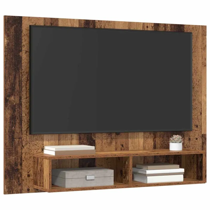 TV spintelių komplektas Senovinis medis 120 x 23,5 x 90 cm
