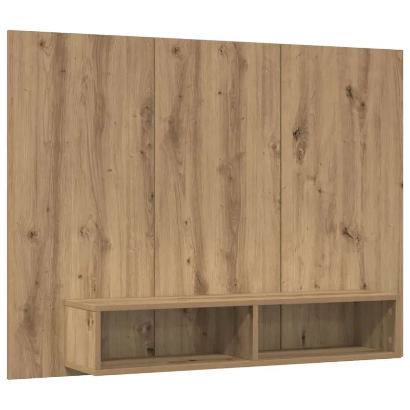 TV spintelių komplektas Amatininkų ąžuolas 120 x 23,5 x 90 cm