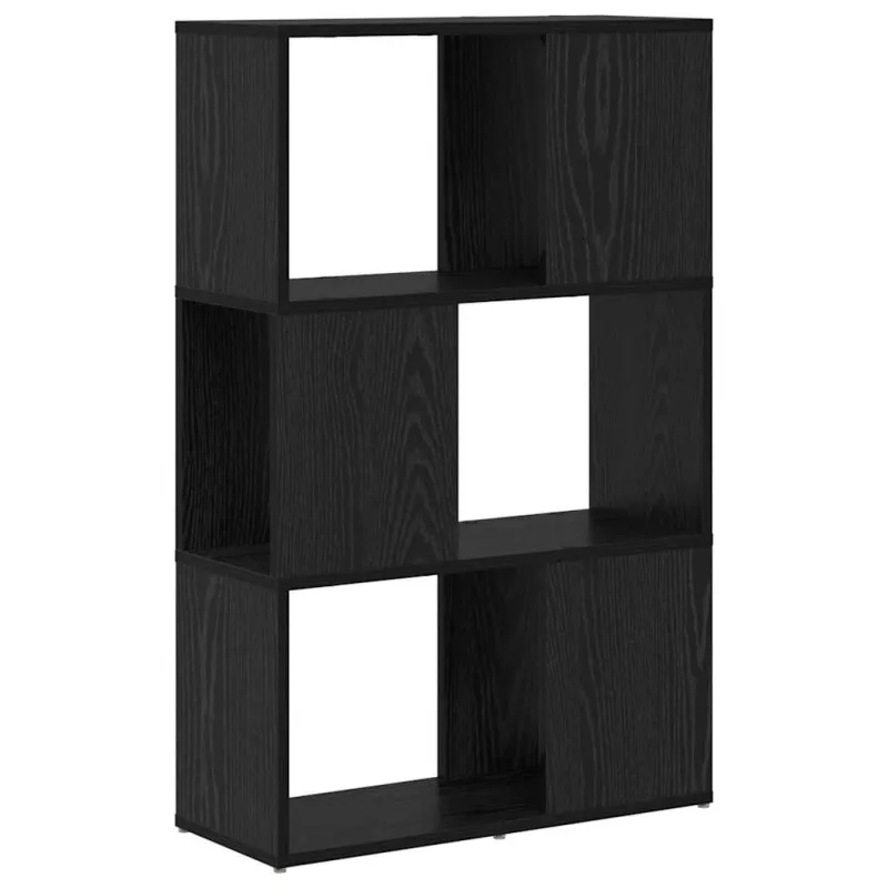 TV spintelių komplektas Juoda 60 x 24 x 94,5 cm
