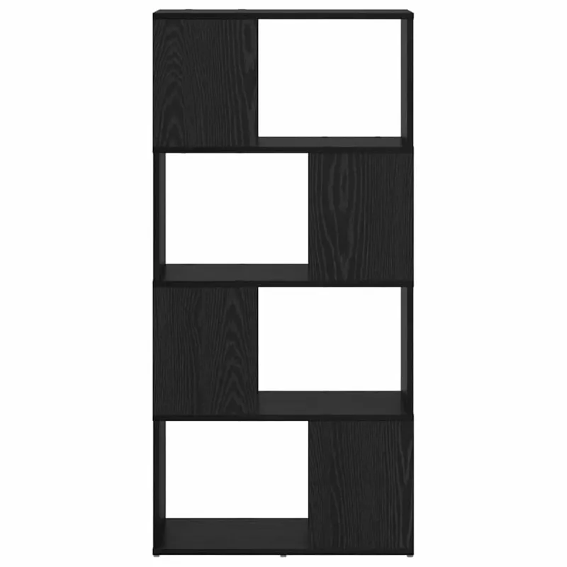 TV spintelių komplektas Juoda 60 x 24 x 125,5 cm