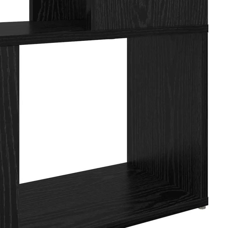 TV spintelių komplektas Juoda 60 x 24 x 156 cm Apdirbta mediena