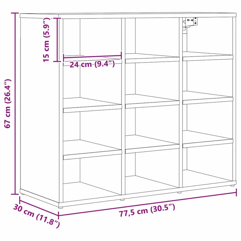 Batu skrynia Senas medis 77,5 x 30 x 67 cm Apdirbta mediena