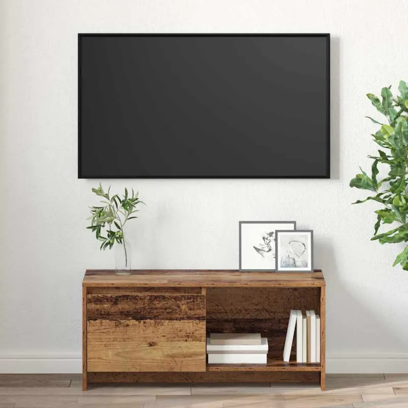 TV spintelių komplektas Senovinis medis 90 x 35 x 40 cm