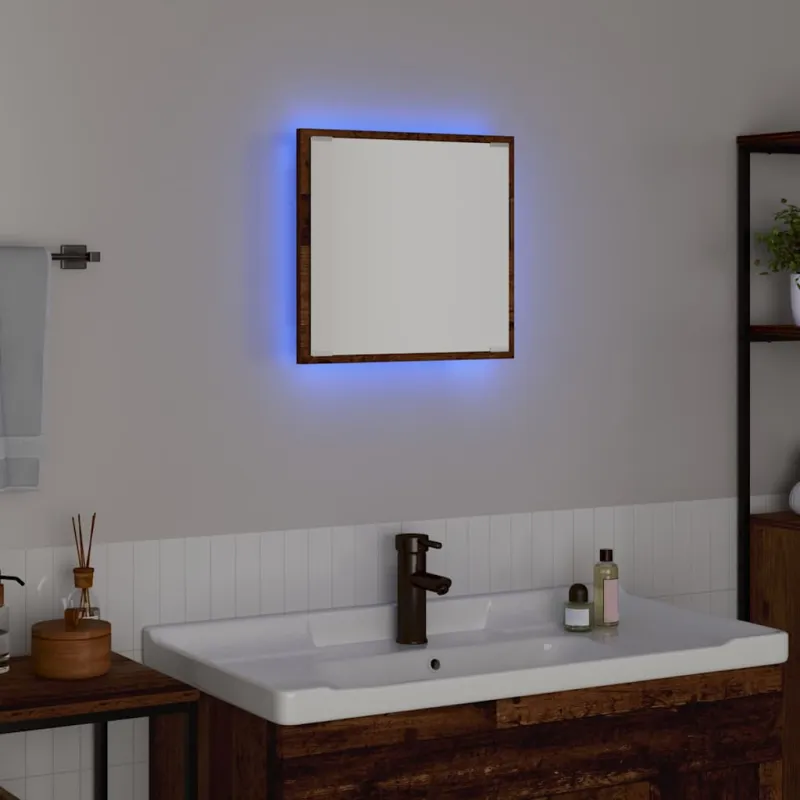 LED vonios veidrodis Senovinis medis 40 x 37 x 8.5 cm
