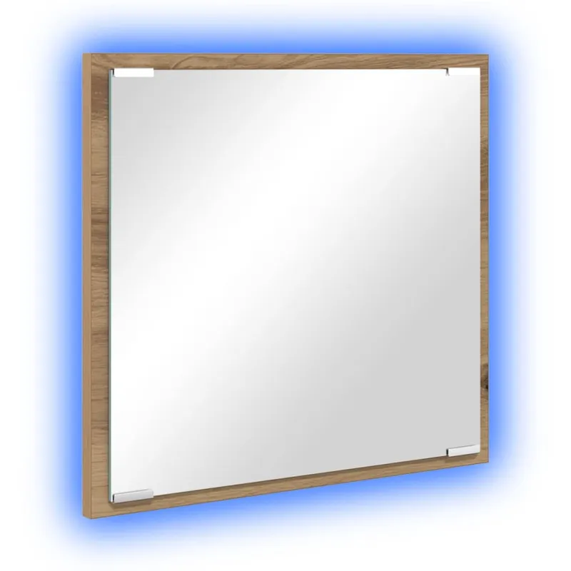 LED vonios veidrodis Amatininkų ąžuolas 40 x 37 x 8.5 cm