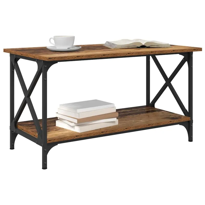 Kavos staliukas Sena mediena 80 x 45 x 45.5 cm Apdirbta mediena