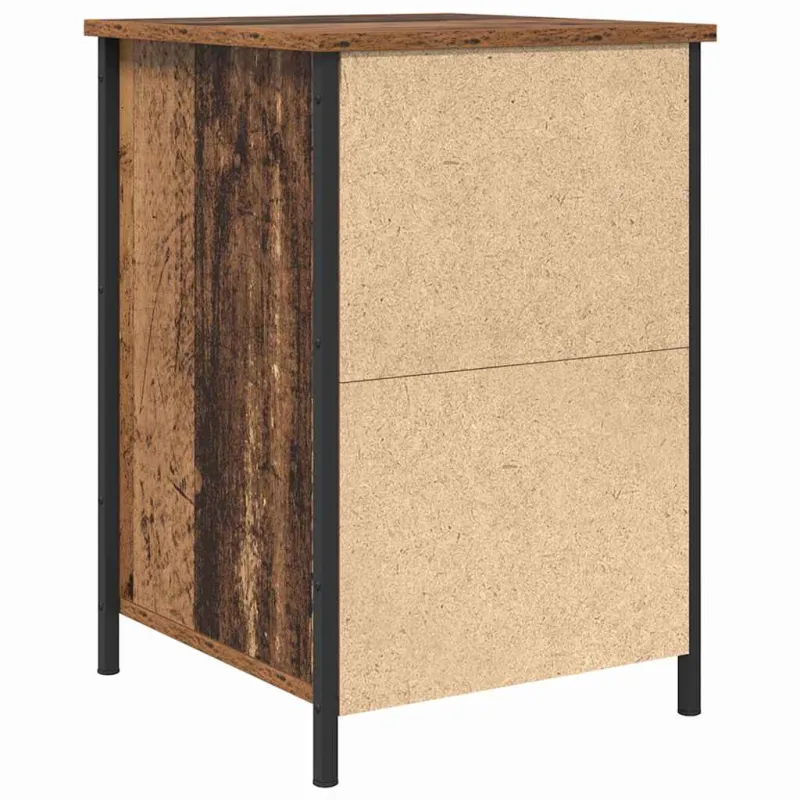 Šalia lovos spintelė 2 pcs Senas medis 40 x 42 x 60 cm