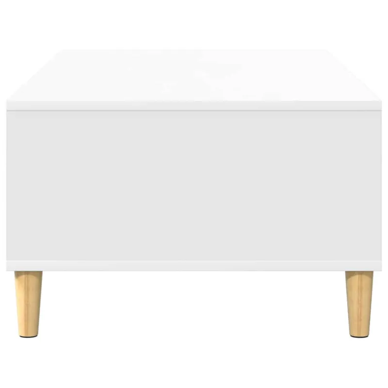 Kavos staliukas Balta 102 x 55 x 35 cm Apdirbta mediena