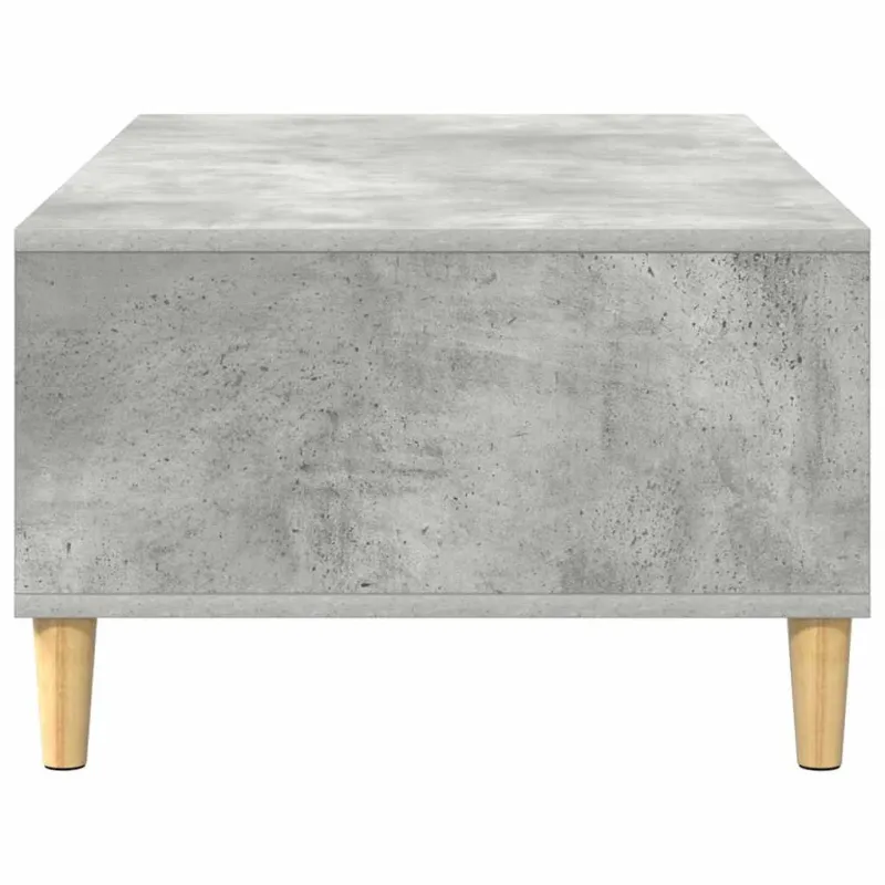 Kavos staliukas Betono pilka 102 x 55 x 35 cm Apdirbta mediena