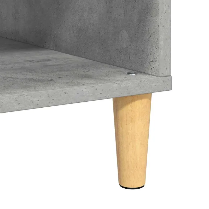 Kavos staliukas Betono pilka 102 x 55 x 35 cm Apdirbta mediena