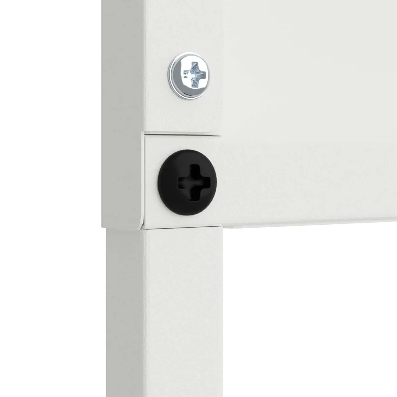 Sodo privatumo ekranas Gėlių Balta 32 x 140 cm