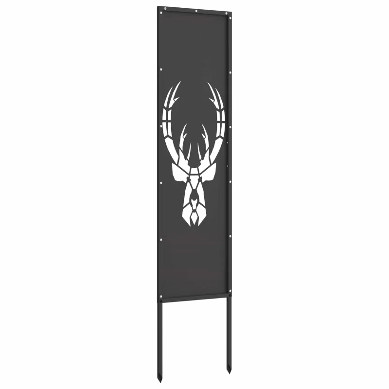 Sodo privatumo ekranas Gyvūnų raštai Juoda 32 x 140 cm