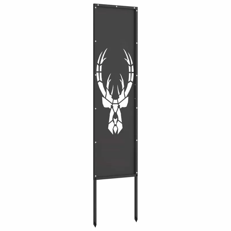 Sodo privatumo ekranas Gyvūnų raštai Juoda 32 x 140 cm