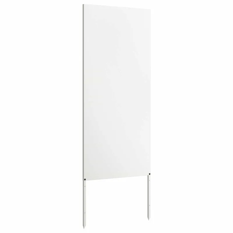 Sodo privatumo ekranas „Fretwork“ Balta 50 x 140 cm