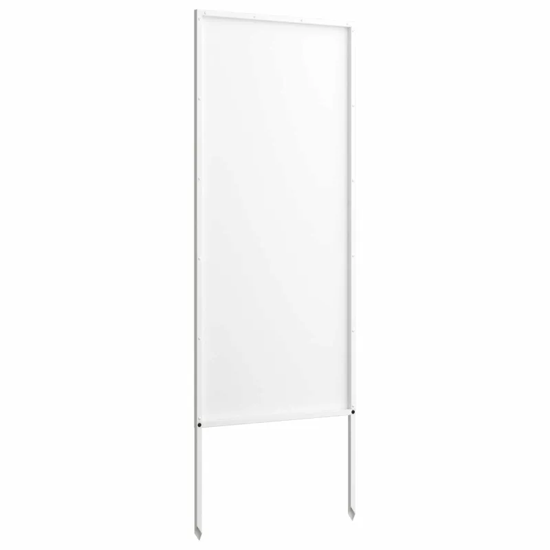 Sodo privatumo ekranas „Fretwork“ Balta 50 x 140 cm
