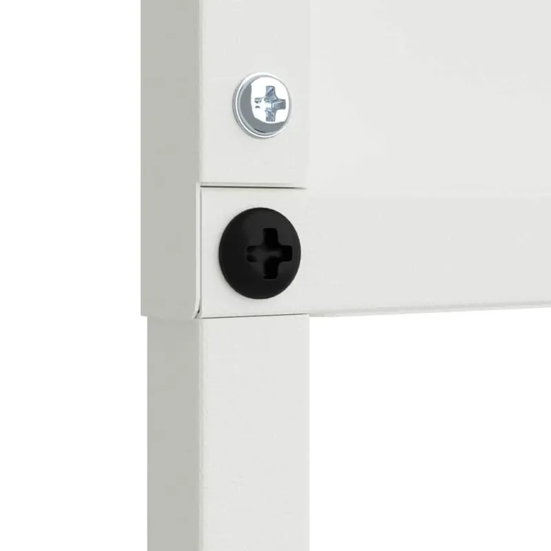 Sodo privatumo ekranas „Fretwork“ Balta 50 x 140 cm