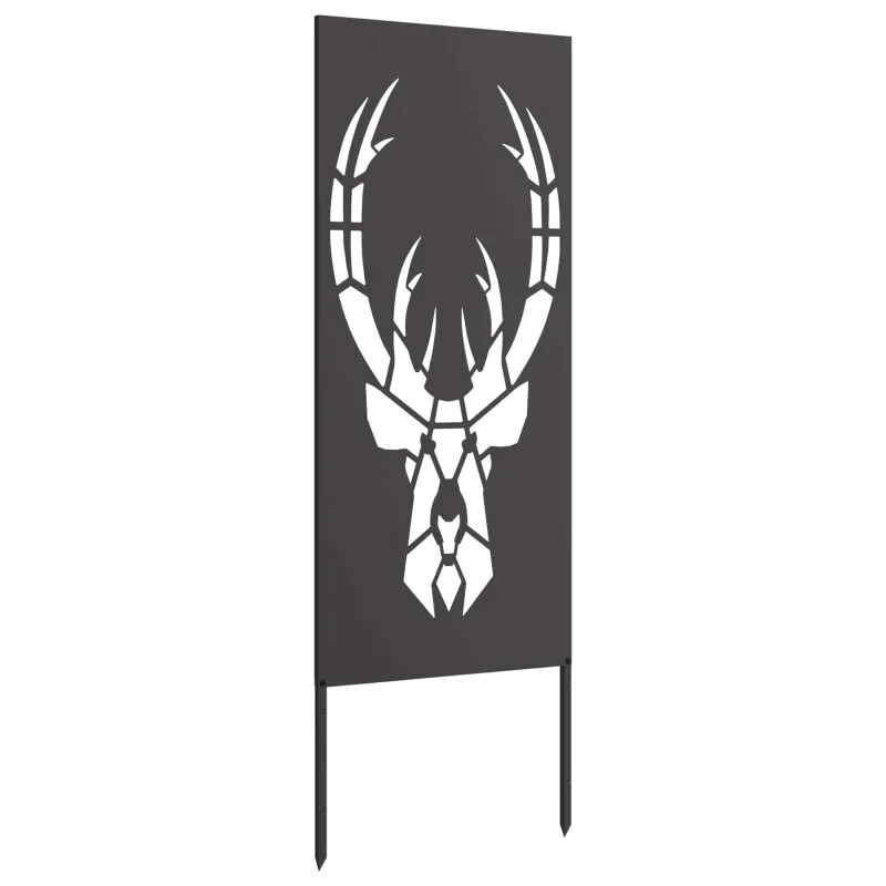 Sodo privatumo ekranas Gyvūnų raštai Juoda 50 x 140 cm