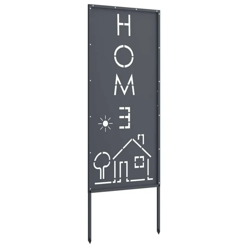 Sodo privatumo ekranas „Fretwork“ Antracitas 50 x 140 cm