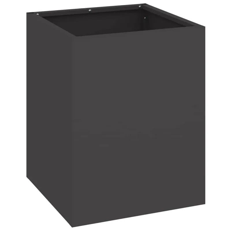Sodo vazonas Juoda 32 x 32 x 40 cm Šaltai valcuotas plienas