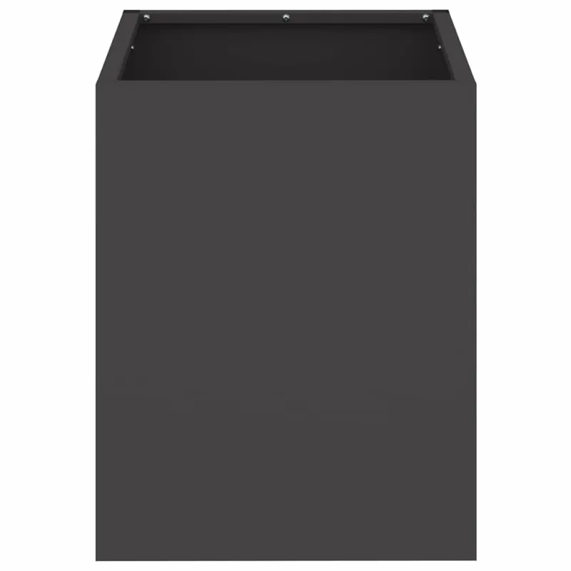 Sodo vazonas Juoda 32 x 32 x 40 cm Šaltai valcuotas plienas