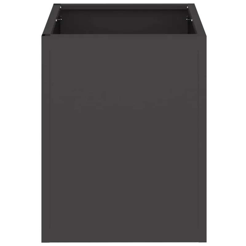 Sodo vazonas Juoda 32 x 32 x 40 cm Šaltai valcuotas plienas