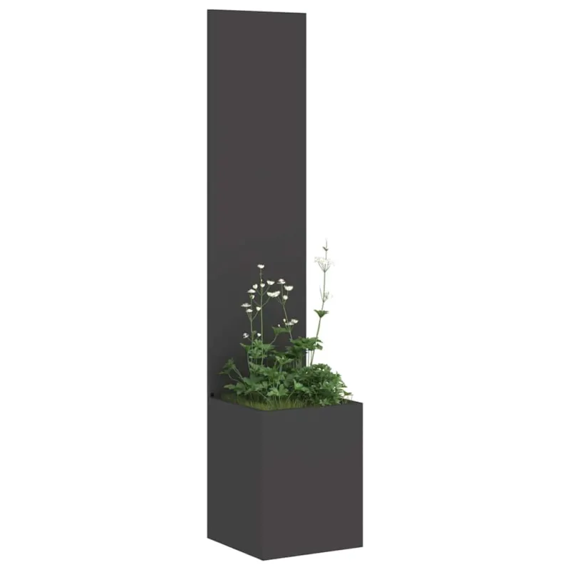 Sodo privatumo ekranas „Fretwork“ Juoda 32 x 32 x 150 cm