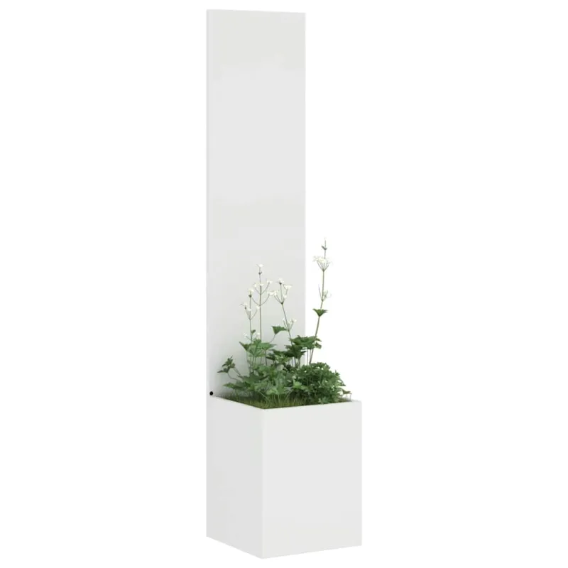 Sodo privatumo ekranas „Fretwork“ Balta 32 x 150 cm