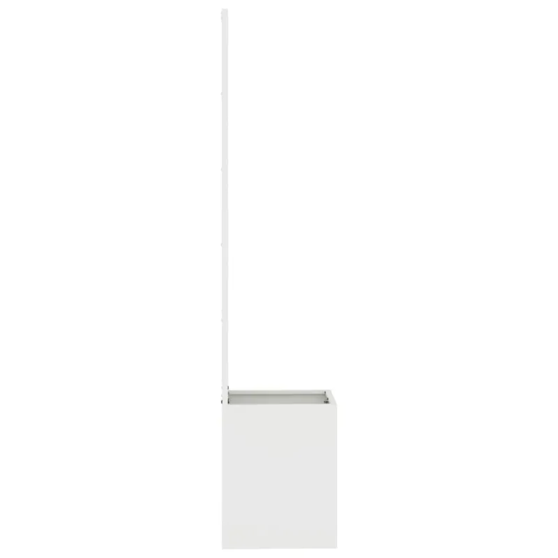 Sodo privatumo ekranas „Fretwork“ Balta 32 x 150 cm