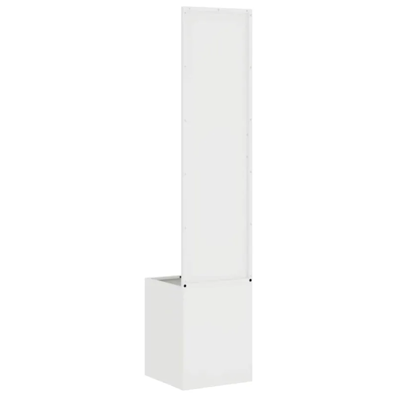 Sodo privatumo ekranas „Fretwork“ Balta 32 x 150 cm