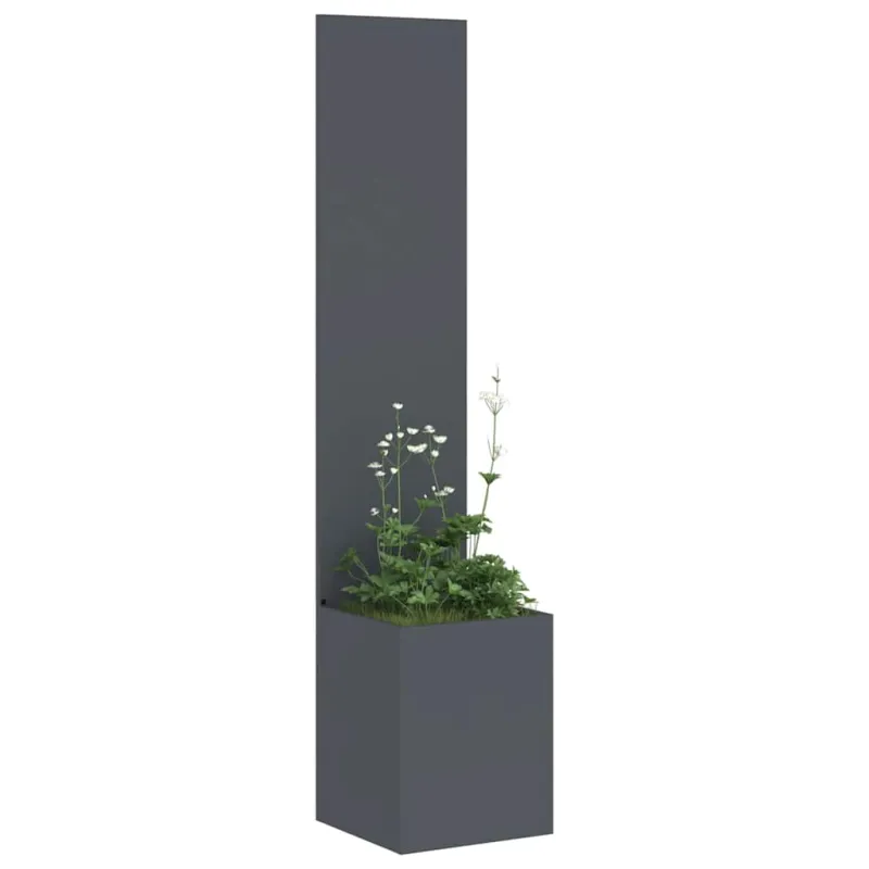 Sodo privatumo ekranas „Fretwork“ Antracitas 32 x 32 x 150 cm
