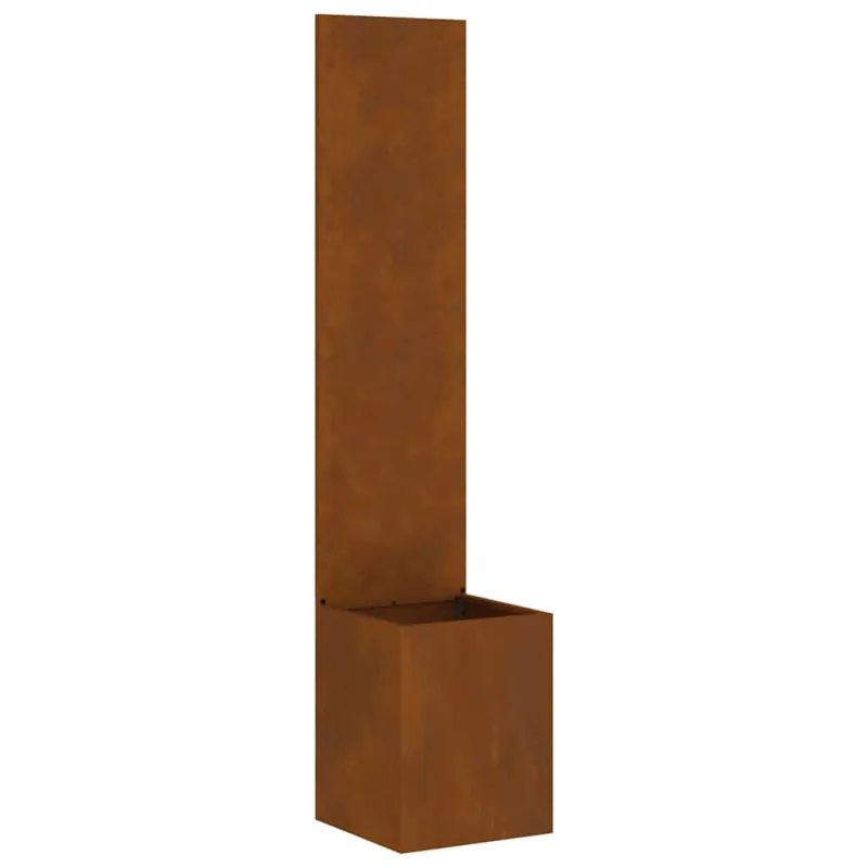 Sodo privatumo ekranas „Fretwork“ Rūdijanti 32 x 150 cm