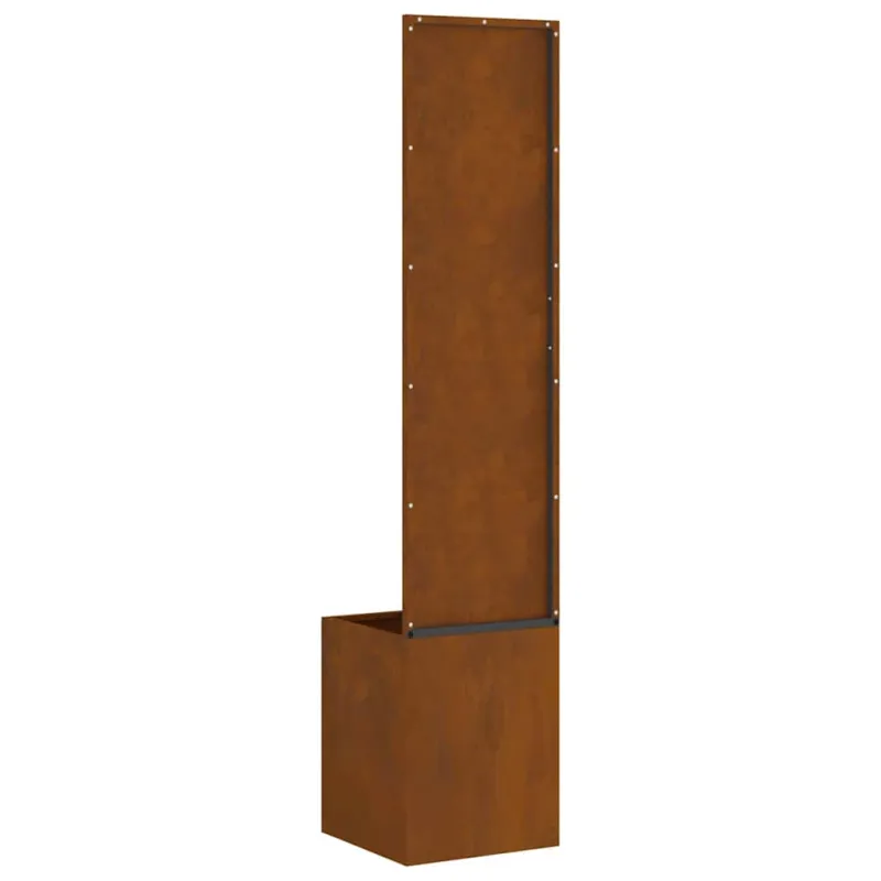 Sodo privatumo ekranas „Fretwork“ Rūdijanti 32 x 150 cm