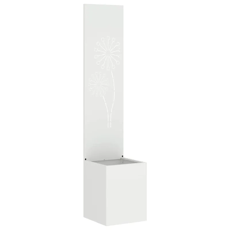 Sodo privatumo ekranas „Fretwork“ Balta 32 x 150 cm