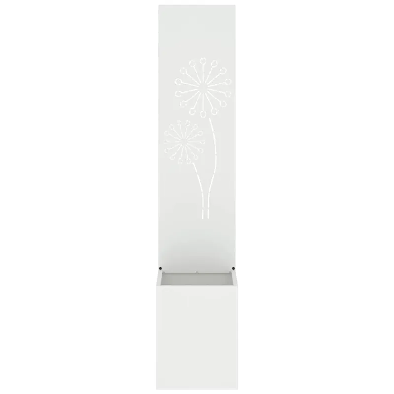 Sodo privatumo ekranas „Fretwork“ Balta 32 x 150 cm