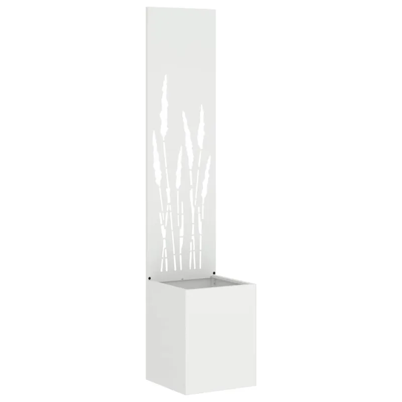 Sodo privatumo ekranas „Fretwork“ Balta 32 x 150 cm